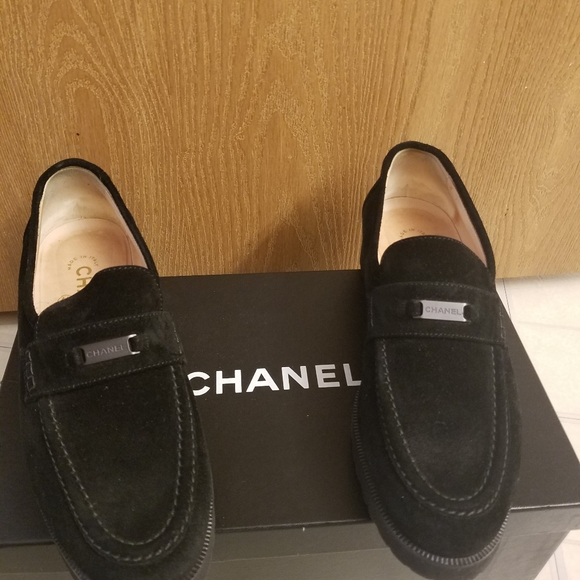 chanel loafers womens